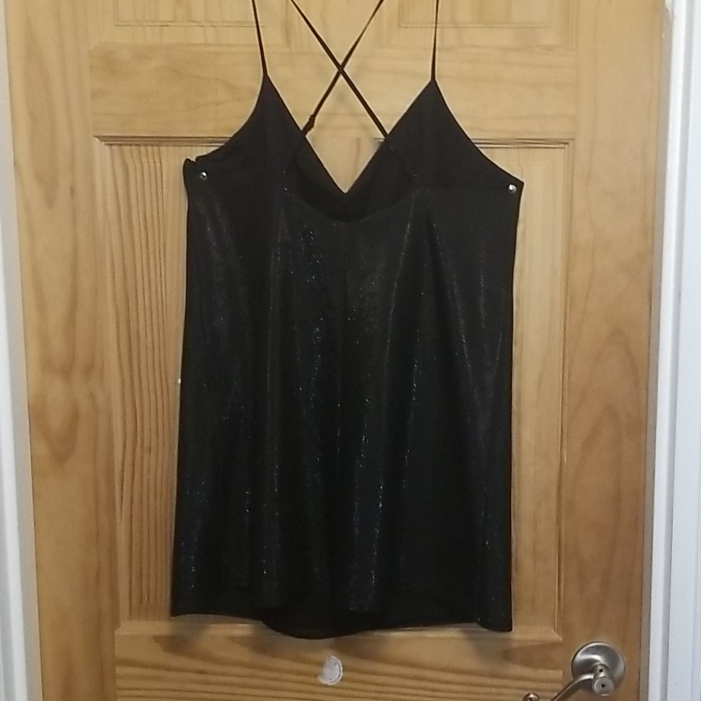 Black Slip dress soft shine